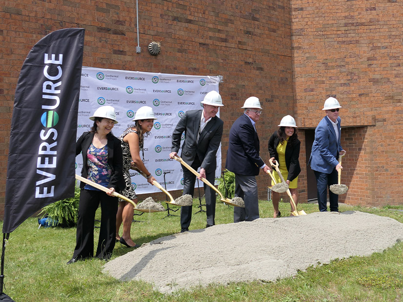Eversource and HEET break ground on networked geothermal in Framingham.
