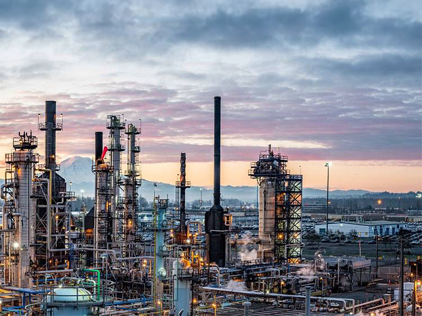 Washington's petroleum refiners are among the companies subject to the state's cap-and-trade program.