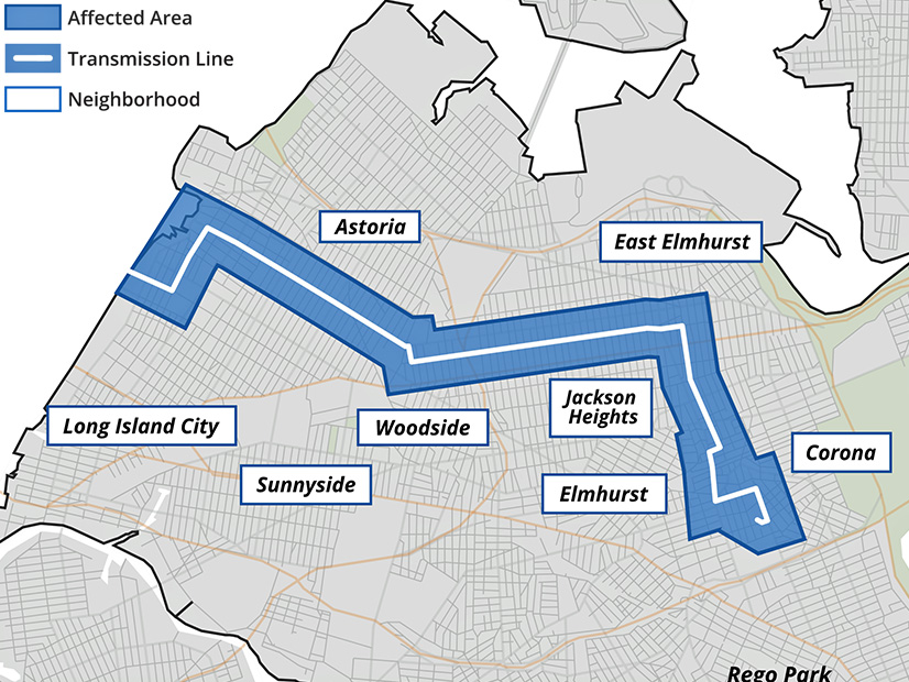 This six-mile, 300-MW transmission line will better allow electricity to be imported to New York City as local generating units are retired.