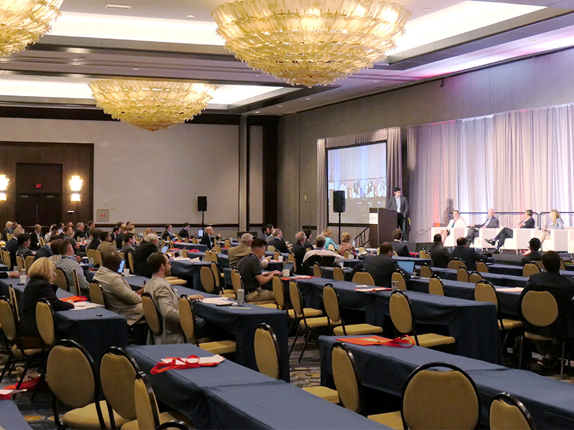 A Power Pitch demonstration at the GCPA annual spring conference April 18