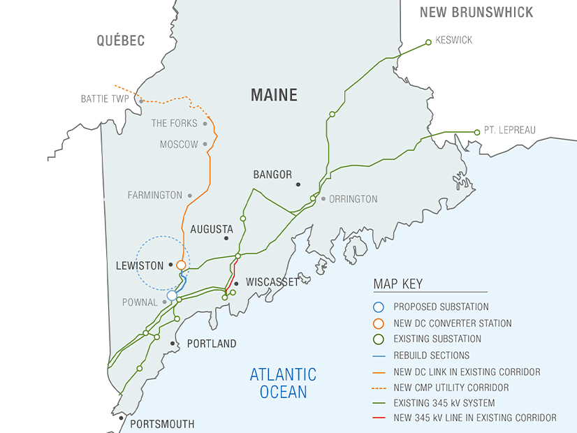 A Maine jury ruled Thursday that construction could resume on the New England Clean Energy Connect transmission line.