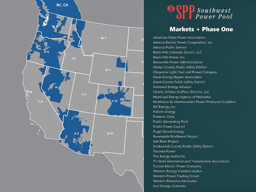 Thirty-one Western utilities, interest groups and other parties have signed funding agreements for SPP's Markets+'s development.