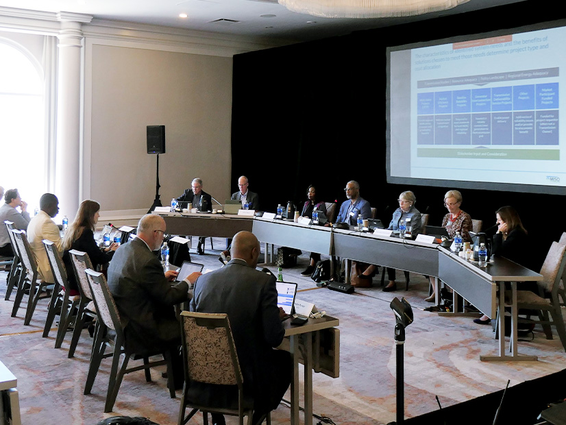 The System Planning Committee of the MISO Board of Directors meets on March 21