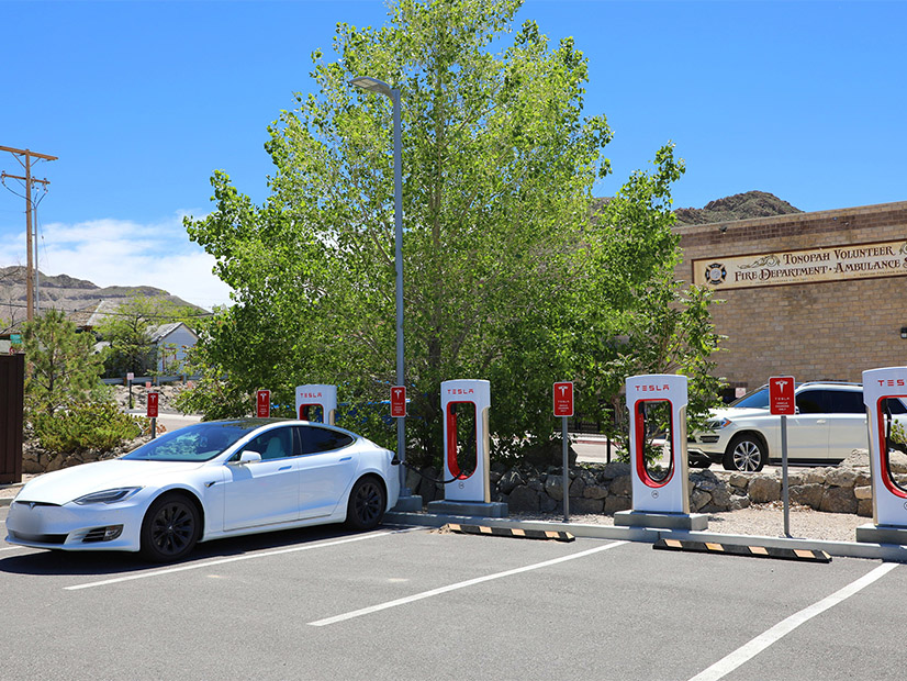 EV charging is available in Tonopah, which is one stop along the Nevada Electric Highway
