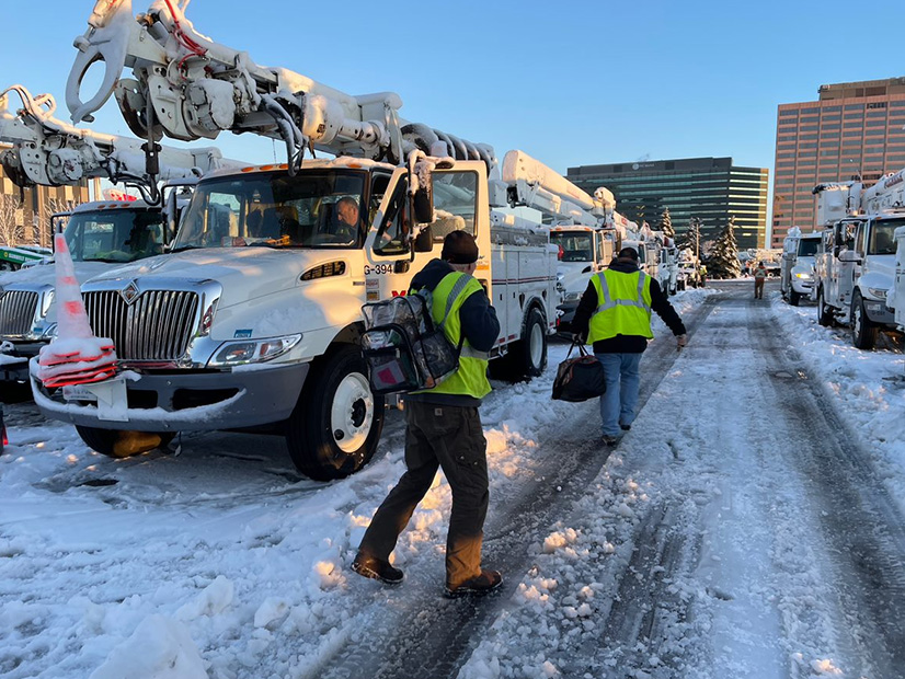 DTE Energy called on more than 3,500 field workers to restore power from damage caused by a storm that had 15 cities in Southeast Michigan declare snow emergencies in early March