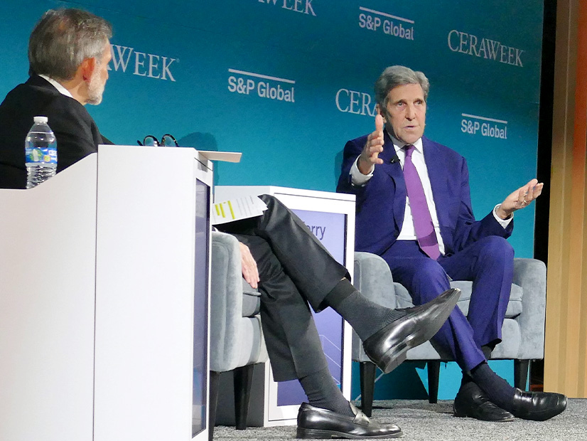 Special Presidential Envoy on Climate Change John Kerry discusses his responsibilities during CERAWeek by S&P Global.