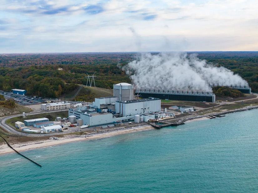 The 800-MW Palisades nuclear plant in Michigan was shut down in May 2022. It may have a second chance if it qualifies for the second round of the IIJA's Civil Nuclear Credit program.
