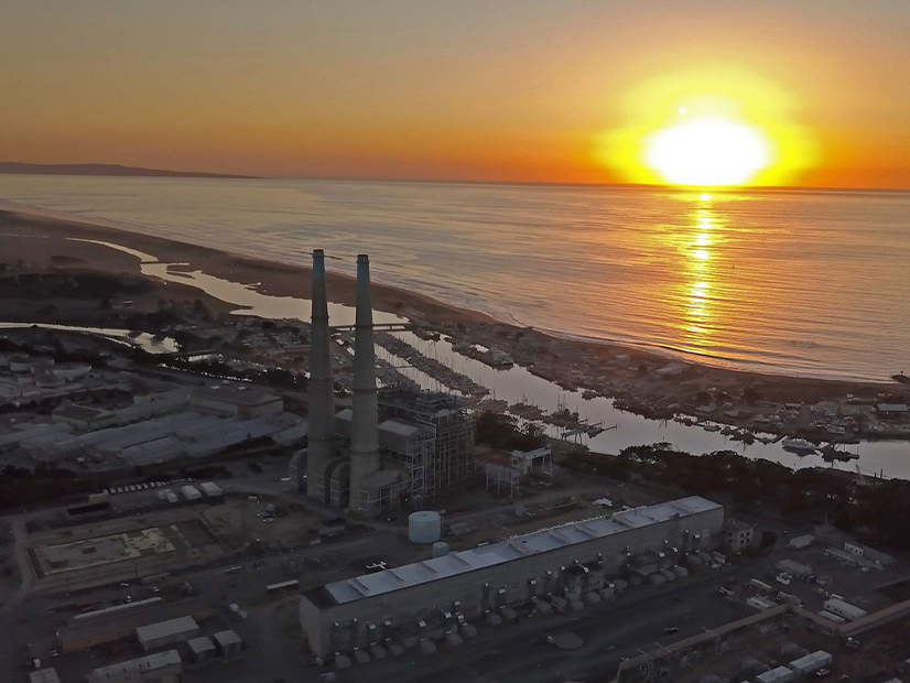 Vistra's Moss Landing battery storage project in California.