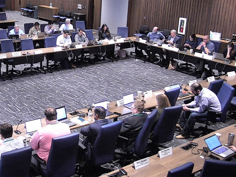 The Technical Advisory Committee gathers for its February meeting.