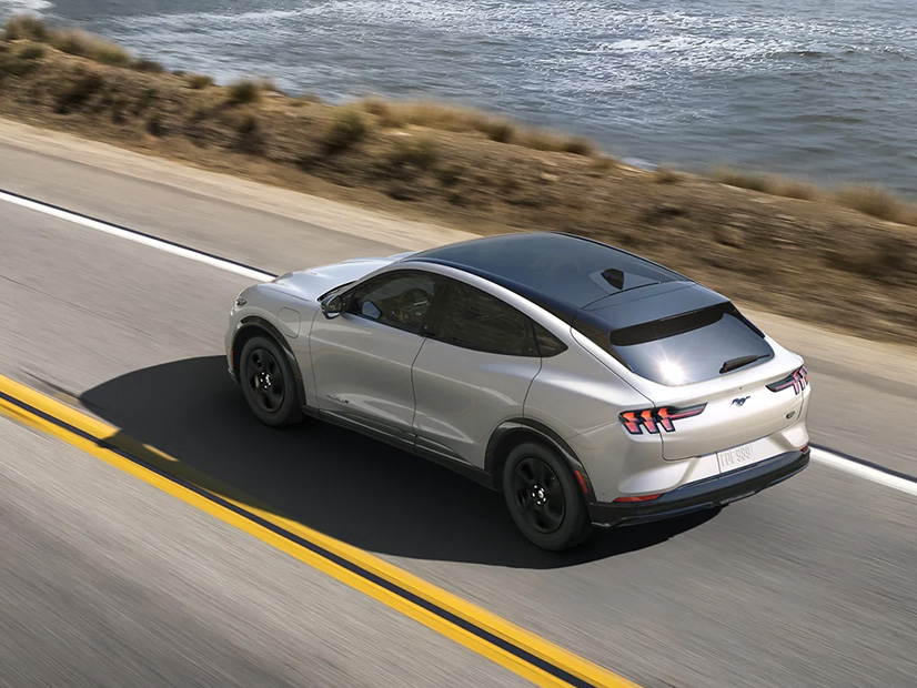 The Ford Mustang Mach-E is one of the SUVs that now qualify for the IRA's EV tax credit following the Treasury Department update of vehicle classifications.