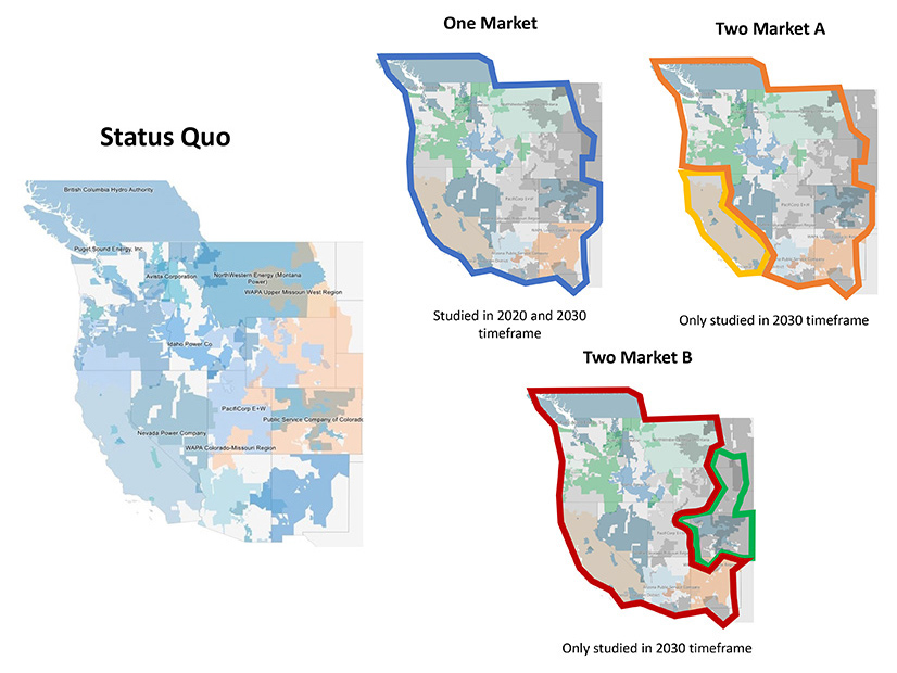A state-led study examined four potential market configurations for the West in 2030.