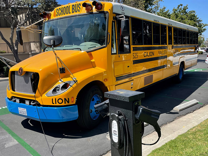 Electric school buses are being deployed as distributed energy resources when they are not running. DER providers are concerned that a recent fall in the value of synchronized reserves in the PJM markets could reduce the incentive for DER companies to continue providing the service.