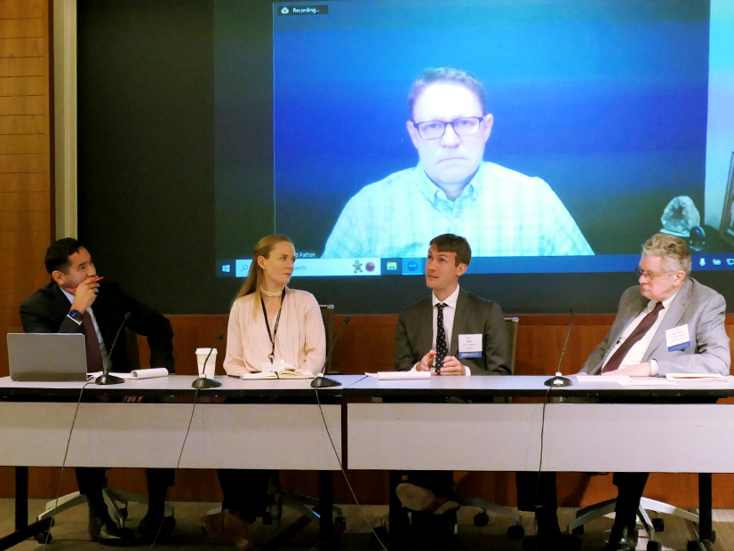 David Patton, president of Potomac Economics, ISO-NE’s External Market Monitor, participated remotely with a group of energy experts talks capacity markets at the NECA Markets Conference last week.
