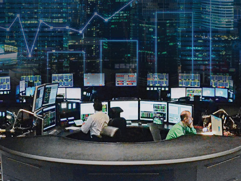 NYISO control room in Rensselaer, N.Y.