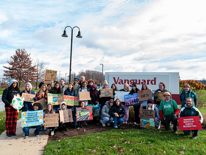 In addition to the challenge by attorneys general in conservative states, Vanguard’s climate policies have also attracted protests by climate activists such as the Earth Quaker Action Team, which says the fund manager is “the world's largest investor in coal and No. 2 investor in major climate-harming projects across the globe.” 