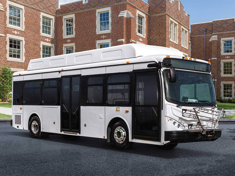 California's Hybrid and Zero-Emission Truck and Bus Voucher Incentive Project, which provides purchase incentives for vehicles such as this battery electric bus, is one of several incentive programs that received additional funds from CARB.