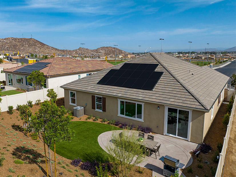 Houses in KB Home's new Durango at Shadow Mountain subdivision will be part of a 219-home microgrid.