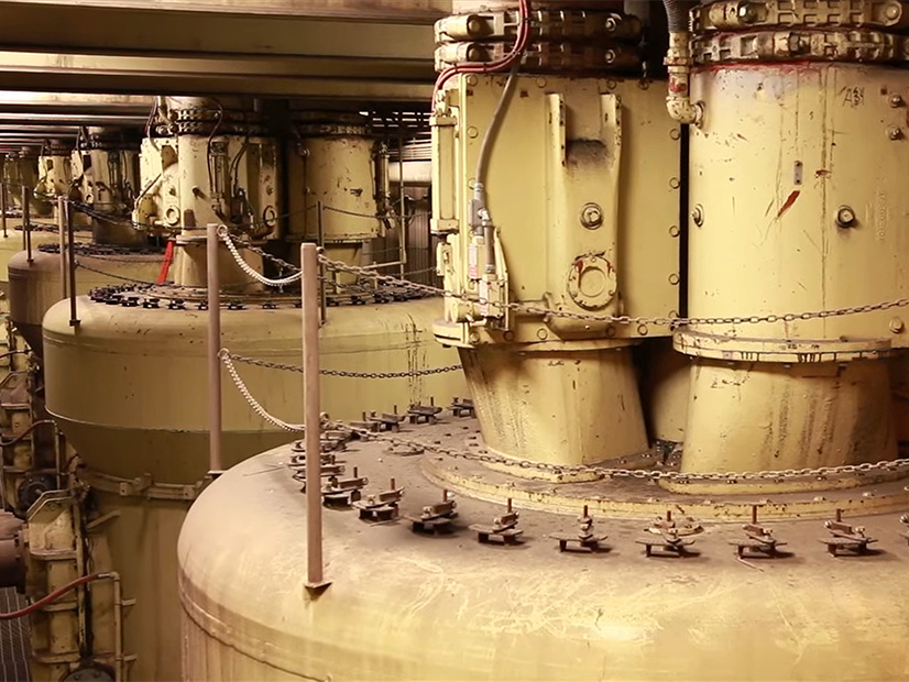 Interior of the Tolk Generating Station