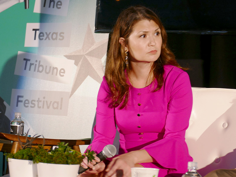 Caitlin Smith, Jupiter Power, during a recent panel discussion.