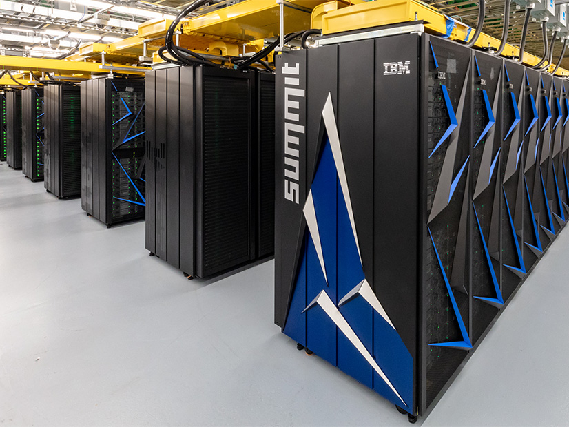 The Summit supercomputer at Oak Ridge National Laboratory can process 200,000 trillion calculations in a second.