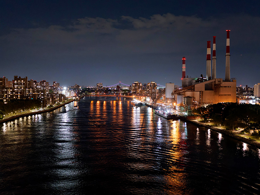 Policymakers and regulators are working to bring clean power into New York City, where the Ravenswood Generating Station is the largest power plant.