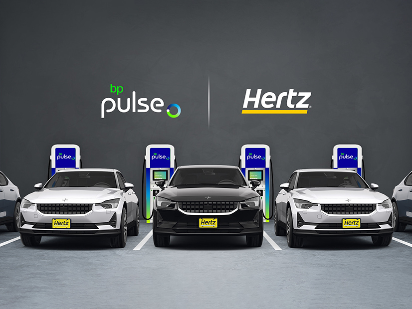 Hertz and BP plan to build a U.S. network of EV charging stations for customers renting Hertz vehicles.