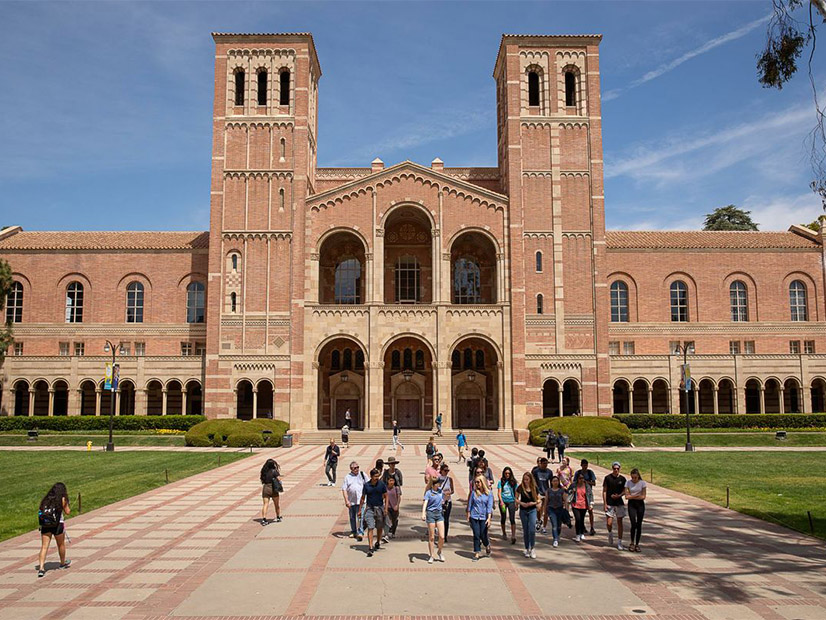 Royce Hall on the UCLA campus.