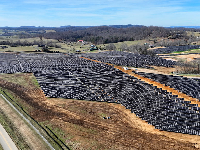 TVA and BrightRidge's new Martin Solar Farm in east Tennessee TVA and BrightRidge's new Martin Solar Farm in east Tennessee
