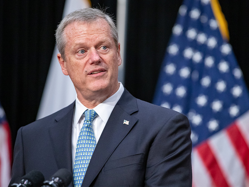 A broad climate bill is now on the desk of Massachusetts Gov. Charlie Baker.