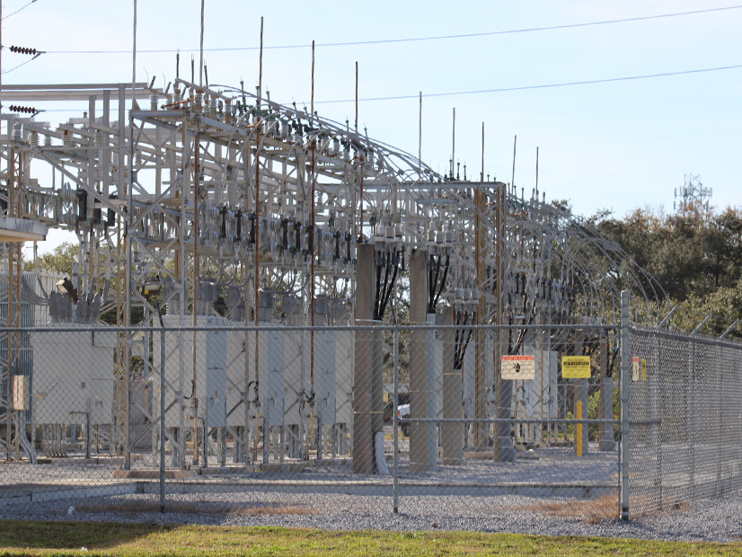A Duke Energy substation in Seminole, Fl.