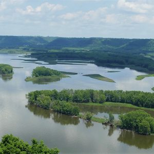 <p>The Upper Mississippi River National Wildlife and Fish Refuge</p>