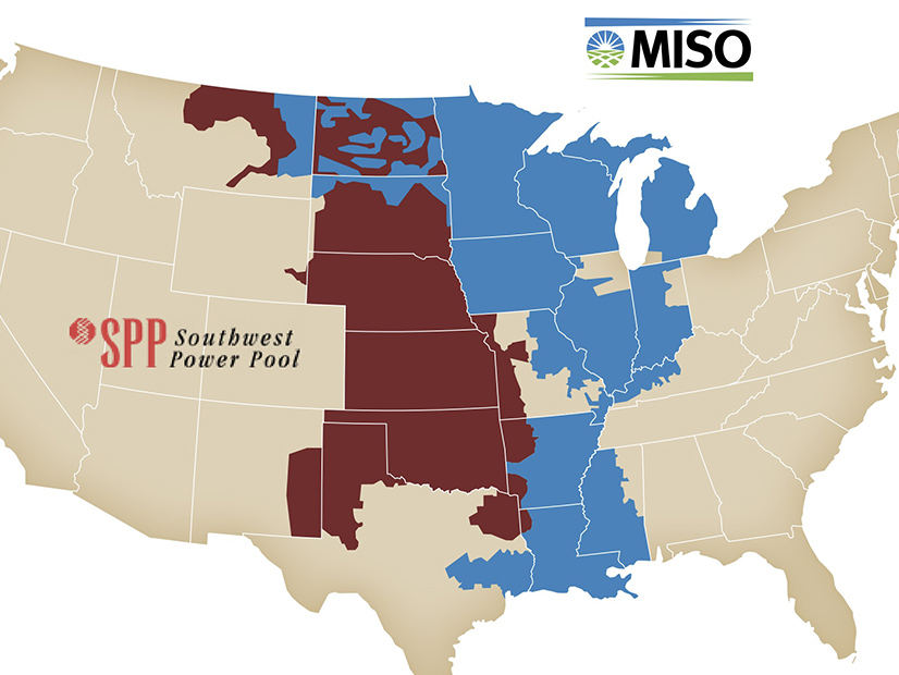 SPP's market-to-market settlements with MISO through March.
