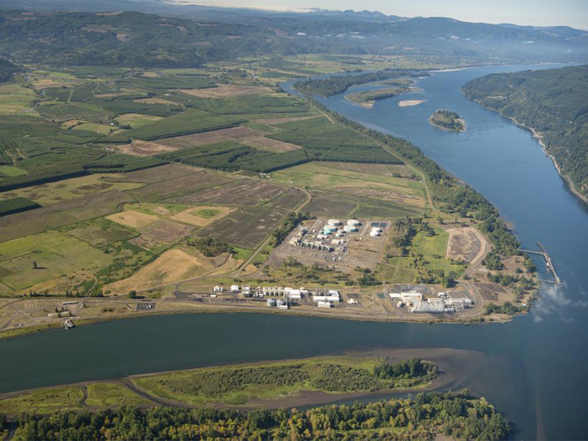 NEXT Renewable Fuels' biodiesel plant is proposed for the Port Westward Industrial Park on the Columbia River in Clatskanie, Ore.