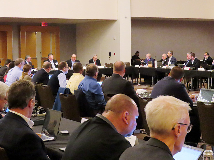 The RSTC at its first, and so far only, in-person meeting in Atlanta, in March 2020. Committee leaders said Thursday that they intend to gather face-to-face for the September 13-14 meeting.