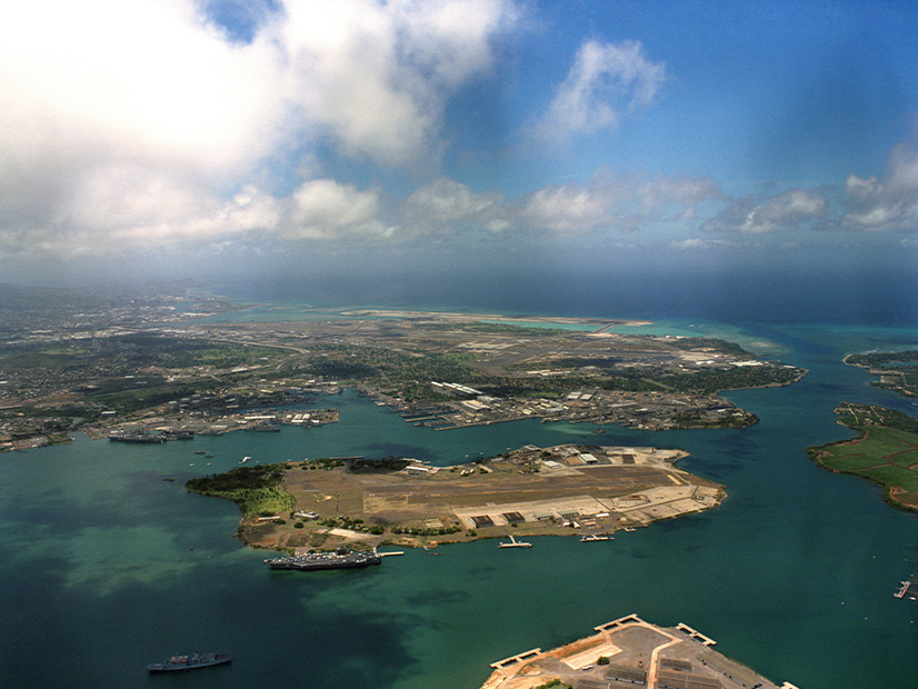 The Kūpono Solar project is proposed to be developed on land leased from the U.S. Navy at Pearl Harbor.