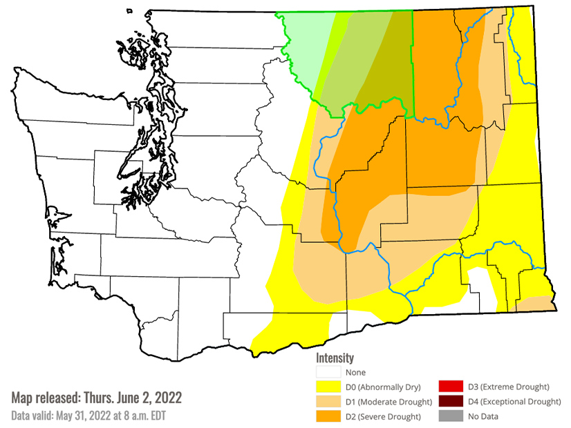 Nearly half of Washington is out of drought heading into summer, a dramatic improvement over a year ago.