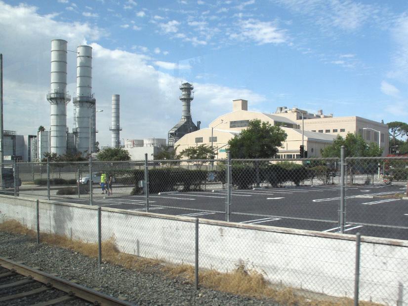 The Glenarm natural gas-fired power plant in Pasadena, Calif.