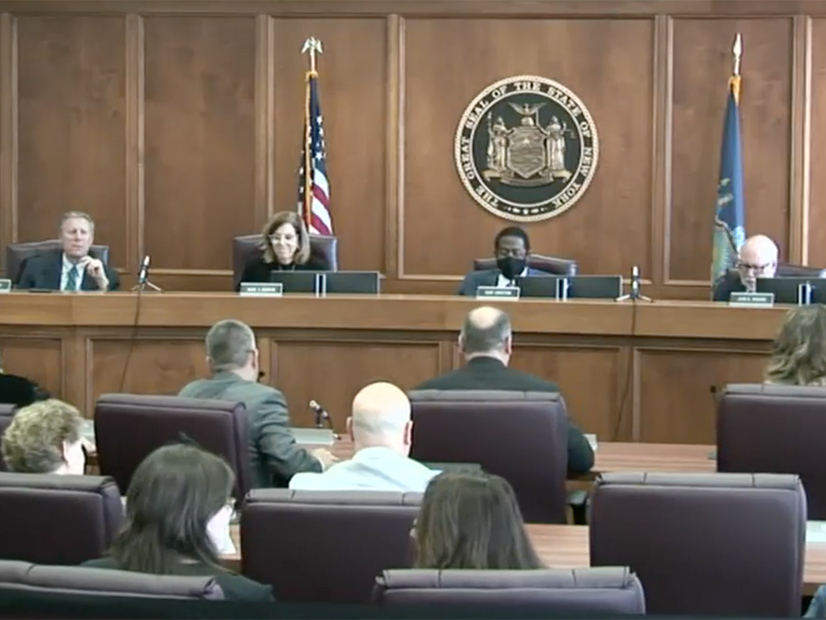 The New York Public Service Commission on May 12, 2022 conducted its regular monthly session both in person and via teleconference.