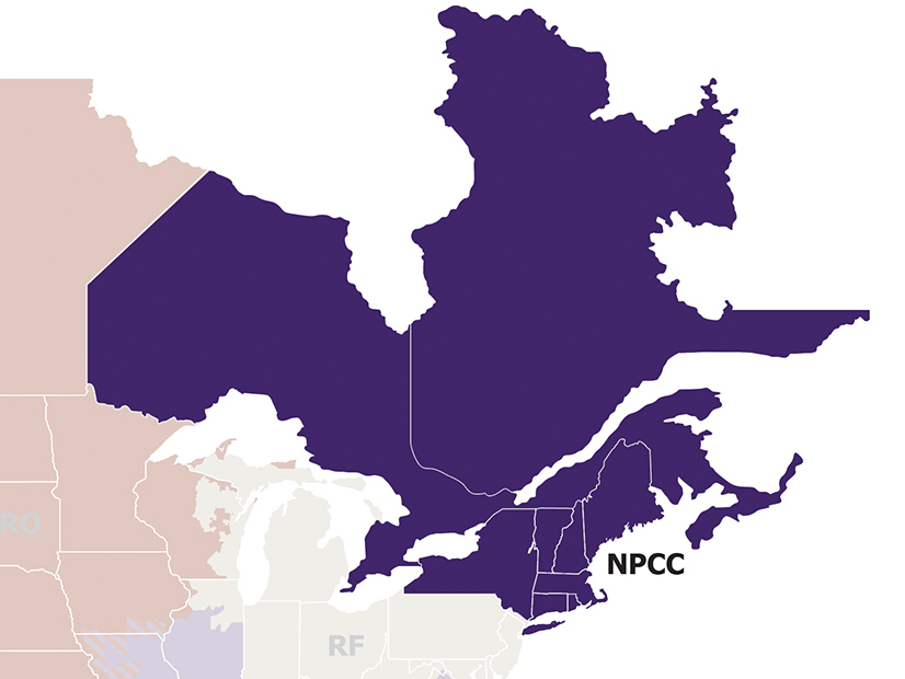 NPCC is the regional entity for New England, New York, Ontario, Qu<span style="color: rgb(0, 0, 0); letter-spacing: normal; orphans: 2; text-align: start; white-space: normal; widows: 2; word-spacing: 0px; display: inline !important; float: none;">é</span>bec, New Brunswick and Nova Scotia.