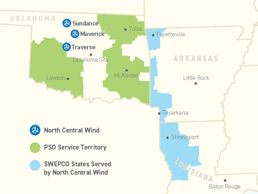 AEP recently commercialized the last of three wind farms making up the almost 1.5-GW North Central Energy Facilities in Oklahoma.
