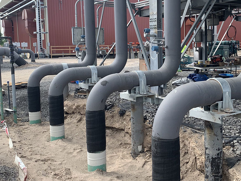 NYISO is revising tariff language to comply with NERC cold weather standards on protecting critical infrastructure, such as this compressor station in Farmington, N.Y., built by LMC Industrial Contractors in 2020.