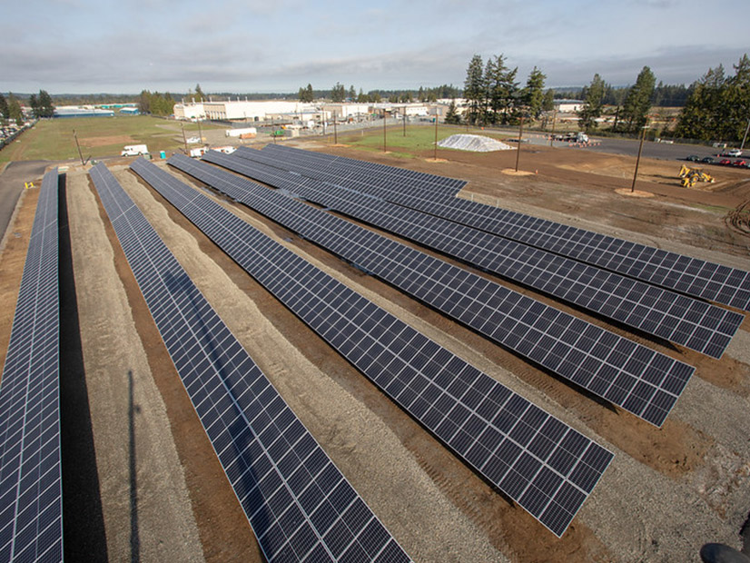 Community solar project in Washington's Snohomish County