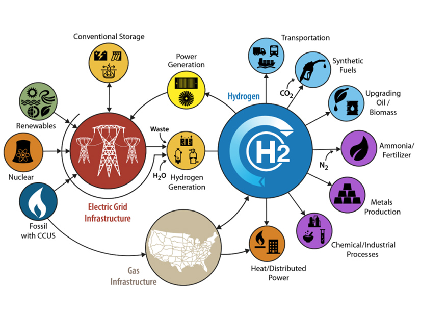 The DOE's vision for hydrogen hubs is aimed at developing hydrogen's potential to meet existing and emerging market demands across multiple sectors.