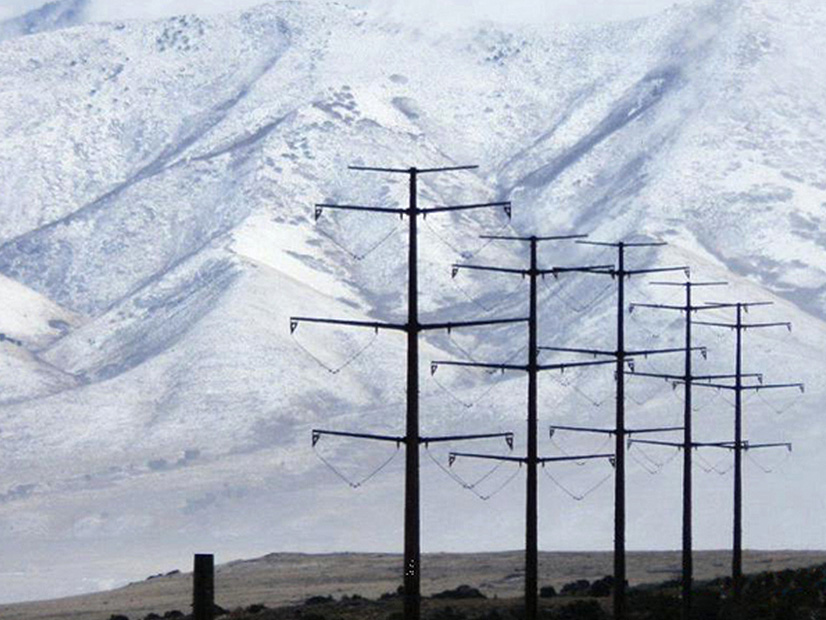 Part of a PacifiCorp transmission project in Idaho and Utah