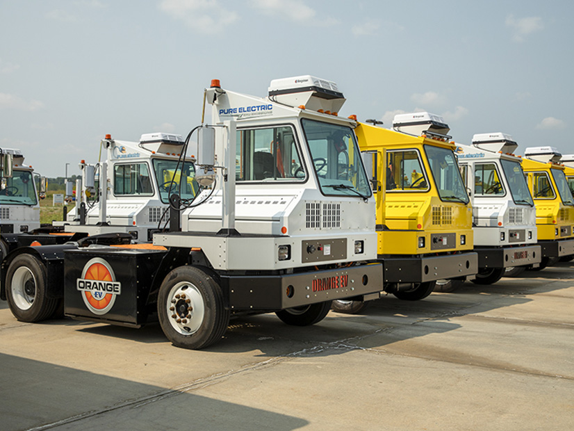 An Orange EV executive said the around-the-clock charging characteristics of terminal tractors can put localized stress on the grid.