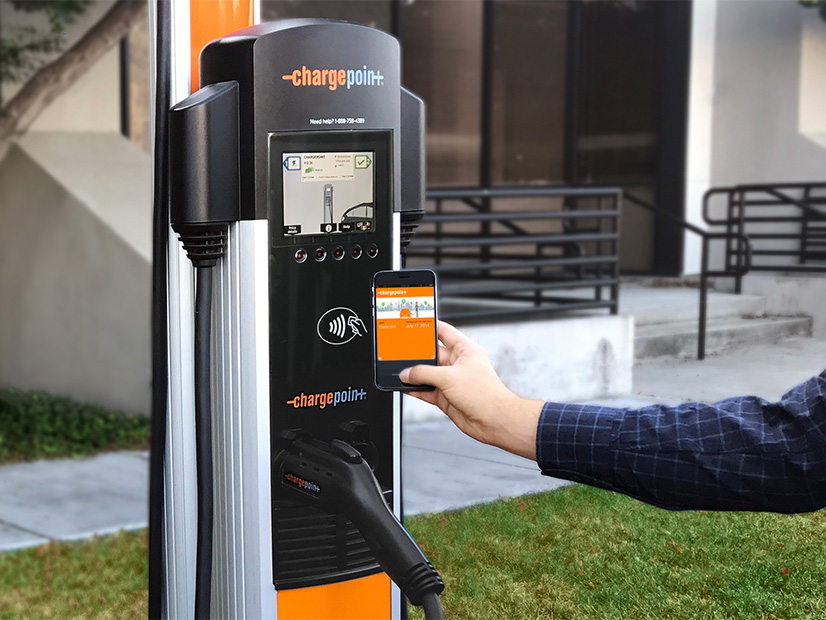 ChargePoint asked Nevada regulators for permission to install chargers that allow only online payments and don't offer drivers the ability to pay using a credit card.