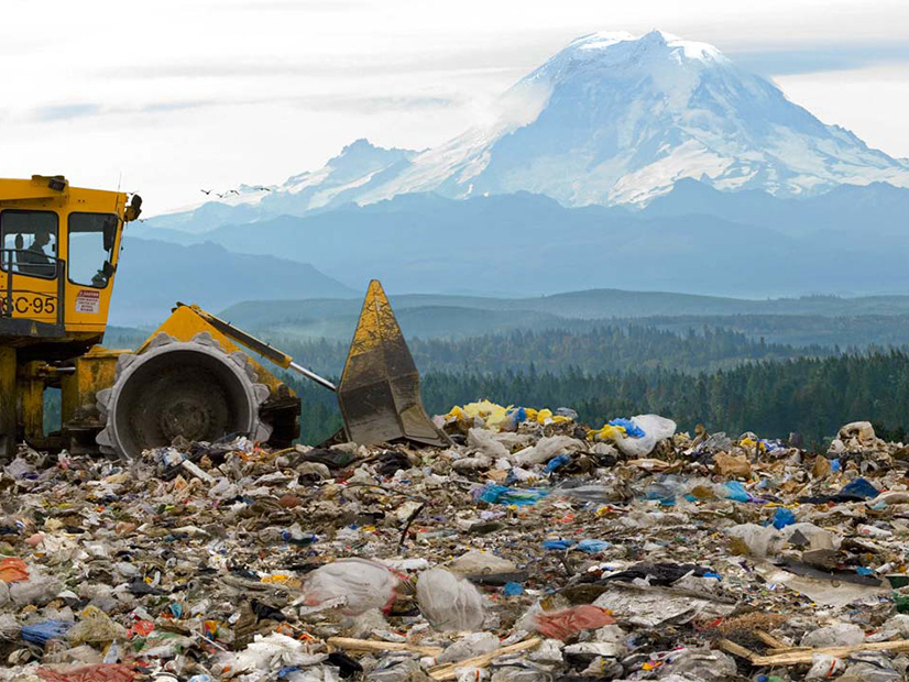 The bill being considered by Washington lawmakers would require many of the state's landfills to install and operate gas collection systems to reduce methane emissions.