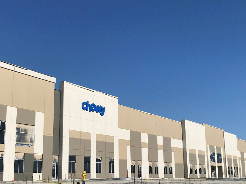Pet food company Chewy built a nearly 800,000 square-foot e-commerce fulfillment center in Belton, MO., in August thanks to a package of incentives from the city and electric utility Evergy. The logistics warehouse is expected to employ as many as 1,600 employees.