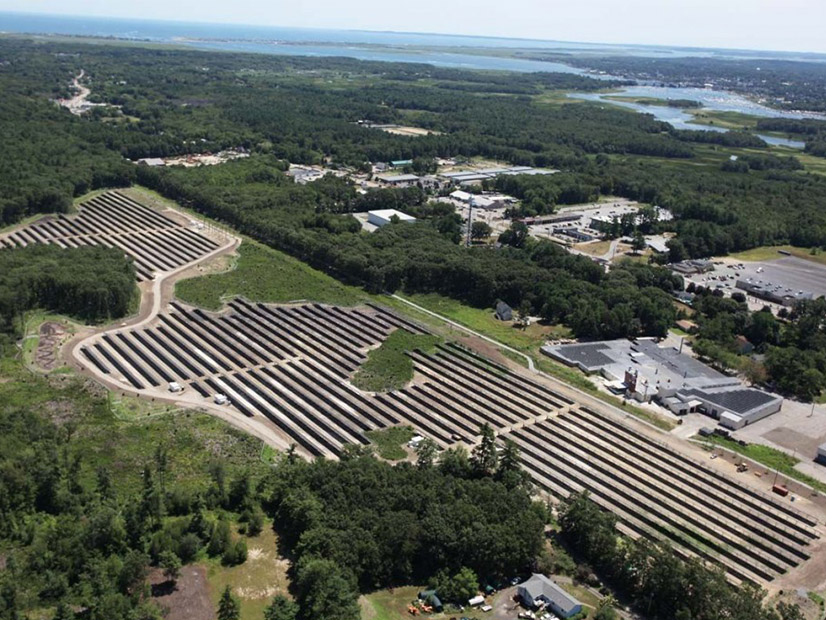 <p>6-MW solar farm in Salisbury, Mass.</p>