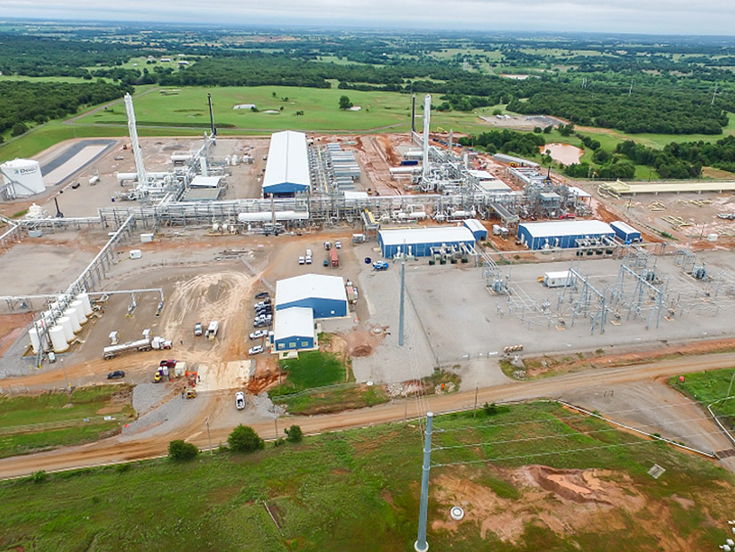 Enable Midstream Partners processing plant